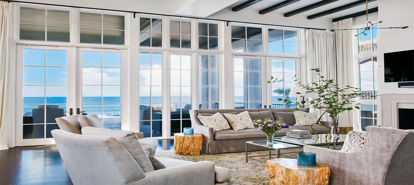 Exterior window cleaning with pure water system